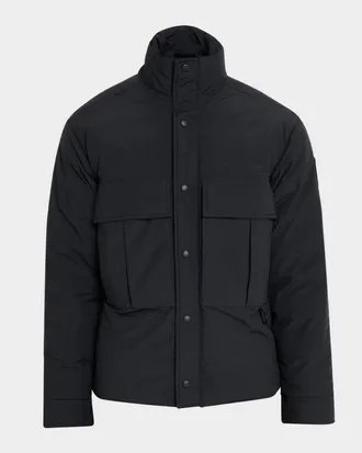 Canada Goose Men & apos;s Kirby Padded Ripstop Snap-Front Jacket