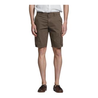 IMPURE Impure, Korte Broeken, Heren, Bruin, XL, Katoen, Spike Cargo Short in Popeline