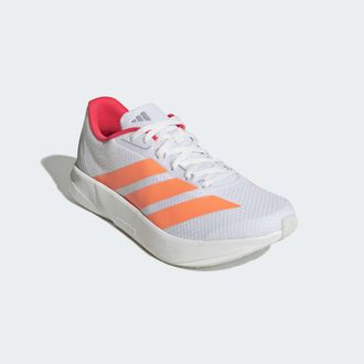 adidas Laufschuh ADIDAS PERFORMANCE DURAMO RC2, Herren, Gr. 42,5, ftwwht, luor, dshgry, Textil, Schuhe Laufschuh, sehr leicht