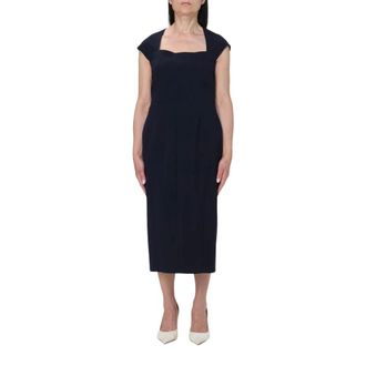 Max Mara Dames, Jurken, Blauw, Maat: XL