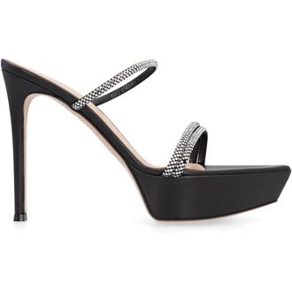 Gianvito Rossi Dames, Schoenen, Zwart, Maat: 38 1/2 EU
