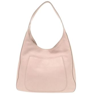 Prada Pre-owned Vintage Leren Schoudertas - Dames - Pre-owned - Roze - Maat: ONE Size Leer