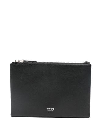Tom Ford Clutch met bandje - Zwart