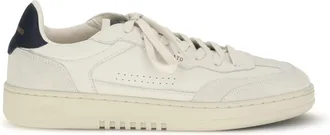 Axel Arigato Mens Sneakers Dice T-Toe Light Beige-Dark Blue Upper: Polyester Trainers Beige/dark