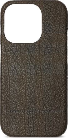 Burberry Cover per iPhone 15 Pro a quadri - Marrone