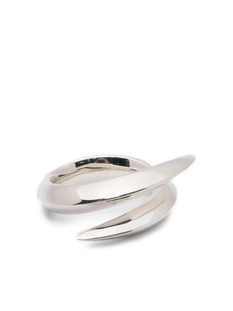 Shaun Leane deco crossover ring - Silver
