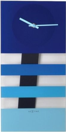 NeXtime 2855bl - Reloj De Pared, Color Azul