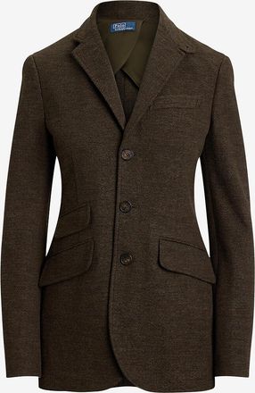 Polo Ralph Lauren Einreihiger Blazer aus Fischgr&auml;t-Jacquard