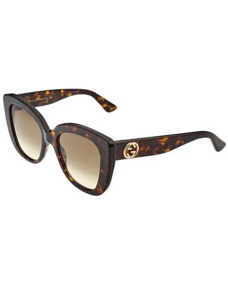 Gucci Womens Gg0327s 52Mm Sunglasses