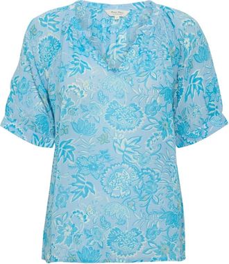 Part Two Popsy PW BL - Dames - Blouses - Blauw - XS - Overhemden