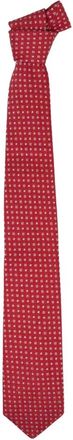 LUIGI BORRELLI NAPOLI Accessoires, Heren, Rood, ONE Size, Geometric Tie