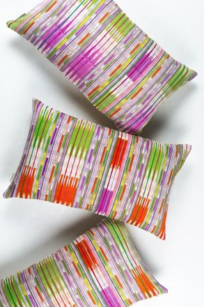Archive New York Vintage Handwoven Tie Dye Ikat Multi Pillow at Nordstrom, Size 12X20