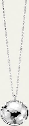 Ippolita Sterling Silver Classico Goddess Hammered Pendant Necklace