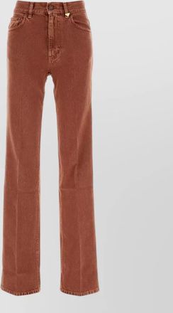 Chlo&eacute; denim straight-leg jeans