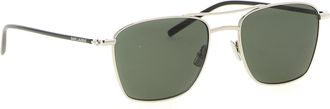 Saint Laurent Mens Silver Acetate Sunglasses
