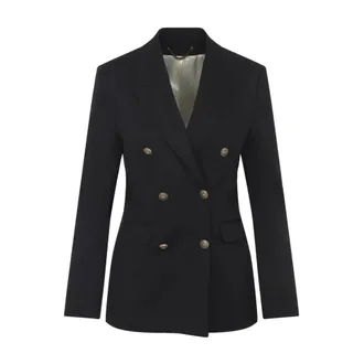 Golden Goose Dames, Jassen, Zwart, Maat: 2XS Wol