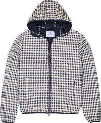 Aquascutum Hooded 100gsm Jacket - Heren - Winterjassen - Veelkleurig - 2XL - Leer - Jassen