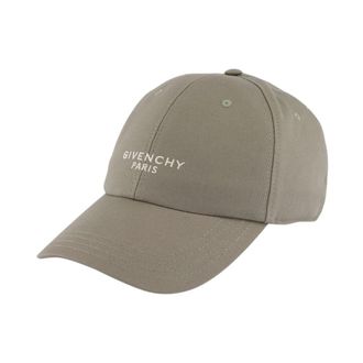 Givenchy Paris Geborduurde Pet - Heren - Petten - Groen - ONE Size - Katoen - Accessoires
