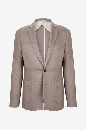 Maurizio Baldassari Einreihiger Blazer aus Kaschmir und Seide