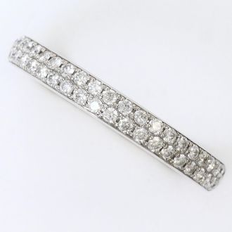 C&A White Gold White Gold (18K) Band Ring (Pre-Owned)