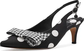 J. Rene&eacute; Taylin Womens Shoes Black/White : 8.5 M (B), Textile
