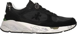 Premiata Mased 7823 - Dames - Sneakers - Zwart - 37 EU - Leer - Schoenen
