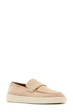 La Canadienne Tomas City Dry Waterproof Loafer in Champagne Suede at Nordstrom, Size 6