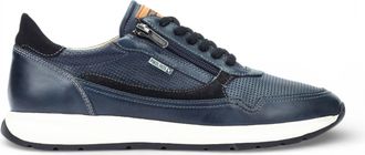 Pikolinos Pikolinos Mens Blue Leather Easy Wear Sneaker Trainers Shoes - Getafe
