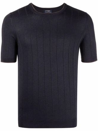 Barba Silk Round Neck Sweater
