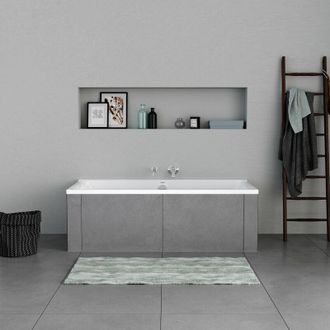 Duravit Ba&ntilde;era Rectangular P3 Comforts 1600x700mm 1 Respaldo Inclinado Izquierdo Blanco