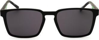 Tommy Hilfiger TH2088S Rectangular Plastic Eyeglasses - Black