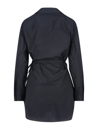 Diesel Womens Dresses Black Cotton