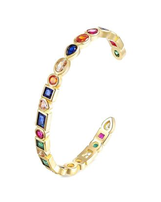 Liv Oliver 18K Cz Multi-Shape Bangle