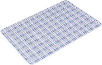 OEM Coj&iacute;n De Cama Lavable E Impermeable, Manta Azul Claro De 120 X 150 Cm