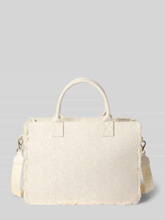 Valentino Handbags Handtasche mit Label-Stitchings Modell SHYLA in Offwhite, Gr&ouml;&szlig;e 1