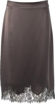 Jcsophie Gonna Midi Rhonda R6121 - - Skirts - Donna - Marrone - XL