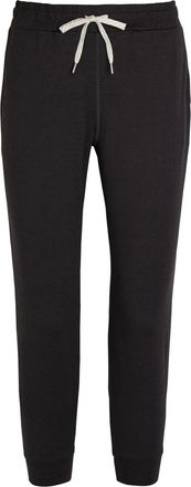 Vuori Clothing Performance Slubbed Jersey Cropped Sweatpants - Black - S (UK8-10 / S)