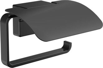 Emco Portarrollos Emco Cue Con Tapa, Negro, 320013300