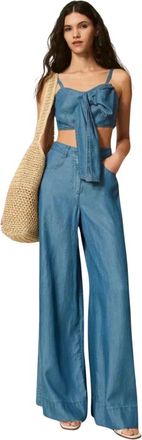 Twinset Donna, Jeans, Blu, M, new