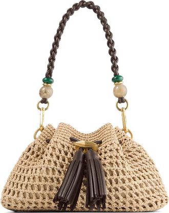 Jimmy Choo London Small Cinch Tassel-detail Tote Bag