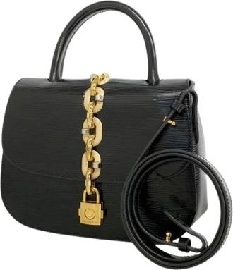 Louis Vuitton Pre-owned Handbags, female, Black, Size: ONE SIZE Pre-owned Vintage Handbag