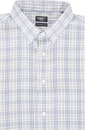 Faherty Camicia a quadri - Bianco