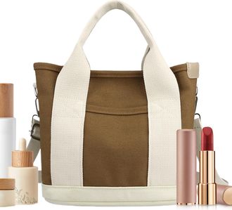 Generic Women Winter Canvas Bag | Large Capacity Adjustable Multi-Compartment Purse - Canvas Tote Bag,for Family Friends Men Women Fall Winter Short Trips Tra