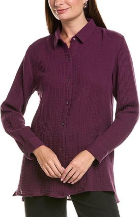 Eileen Fisher Eileen Fisher Lofty Gauze Classic Shirt