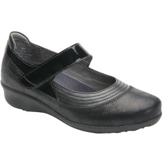 Drew Womens Genoa Maryjane Shoes - Narrow Width In Dusty Black