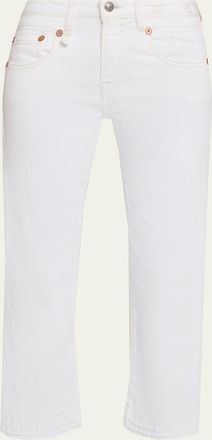 R13 Boy Straight Ankle Jeans