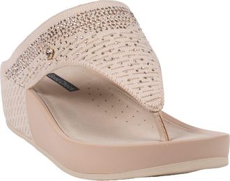 Good Choice Shoes Evanti Wedge Sandal in Beige at Nordstrom Rack, Size 9.5