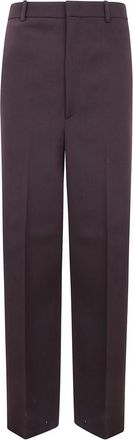 Jil Sander Stijlvolle AW Broek - Heren - Straight fit broeken - Bruin - M - Broeken