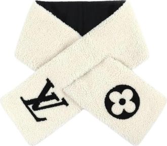 Louis Vuitton Pre-owned Stole - Dames - Vintage Accessoires - Beige - ONE Size - Leer - Vintage