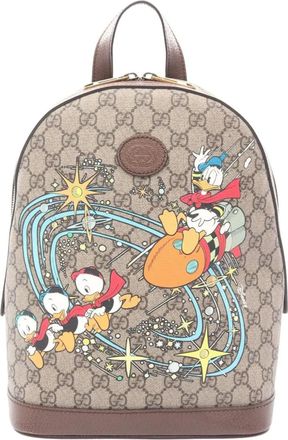 Gucci Zaino Disney Donald Duck GG Supreme 2000-2015 - Marrone